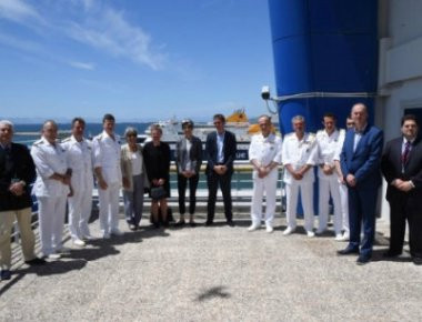 Εθιμοτυπική επίσκεψη της Βρετανίδας Πρέσβη κας Kate Smith στο Αρχηγείο του Λιμενικού Σώματος